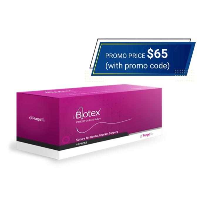 Promo P3 - Biotex Non-Resorbable PTFE Suture promo