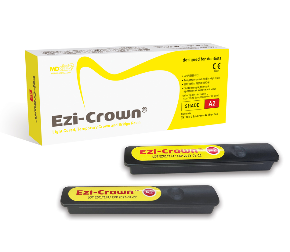 Ezi-Crown® Light-Cured Temporary Crown & Bridge Resin