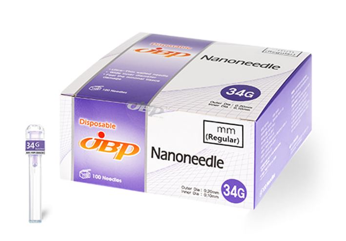 JBP: Ultra Thin Wall Nano-needles 27ga x 13mm (100) for APAG (bio-filler) Injection