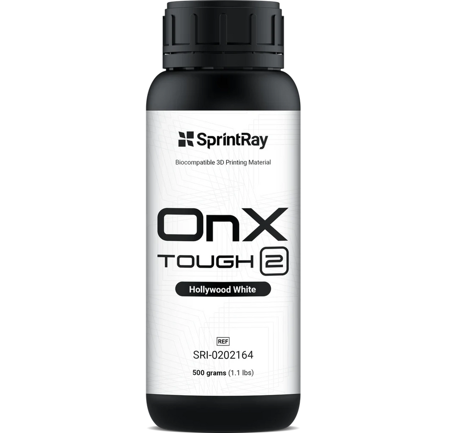 OnX Tough 2 Shade Hollywood White Resin 500gm