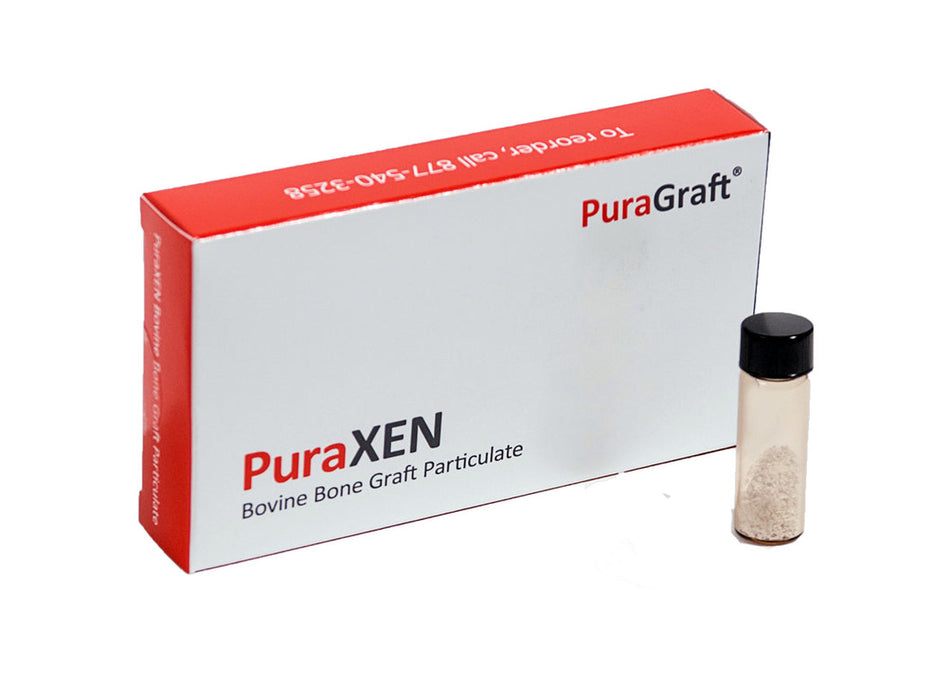 PuraXEN Bovine Mineralized Cancellous 0.25 - 1.00mm 4.0cc Vial
