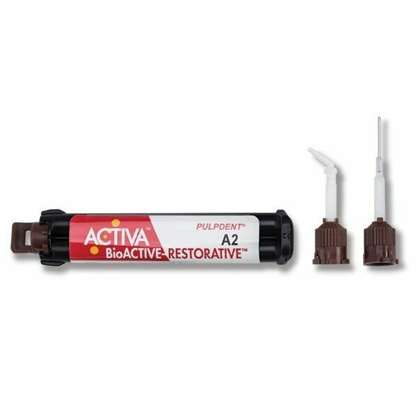 Pulpdent: ACTIVA BioACTIVE Restorative A2 8gm Syringe w/20 Tips