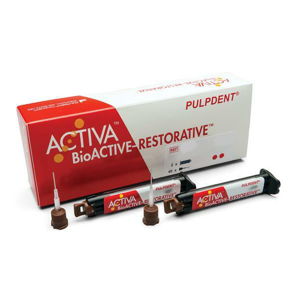 Pulpdent: ACTIVA BioACTIVE Restorative A3.5 2x 8gm Syringe w/40