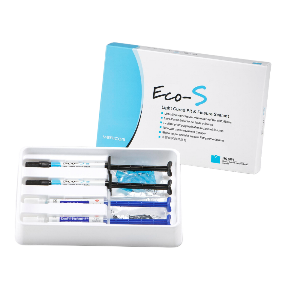 Vericom: Eco-S Pit & Fissure Sealant White 1.2 ml x 4 syringe +
