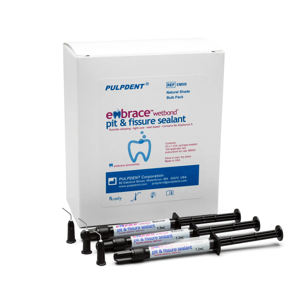 Embrace Wetbond Pit & Fissure Sealant Natural Bulk 20 x 1.2ml sy