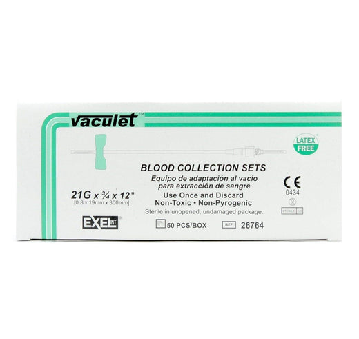 Exel: Vaculet Blood Collection Set with 12" tubing