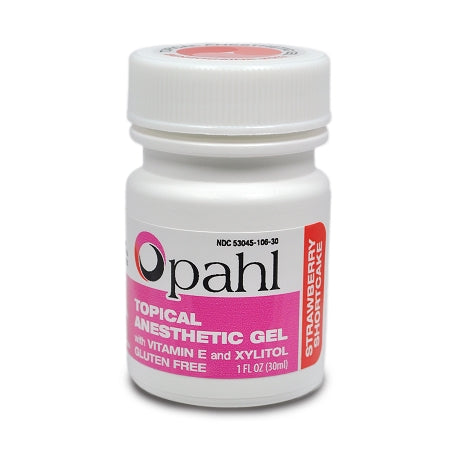 OPAHL Benzocaine 20% Gel Strawberry Shortcake 1.12 oz