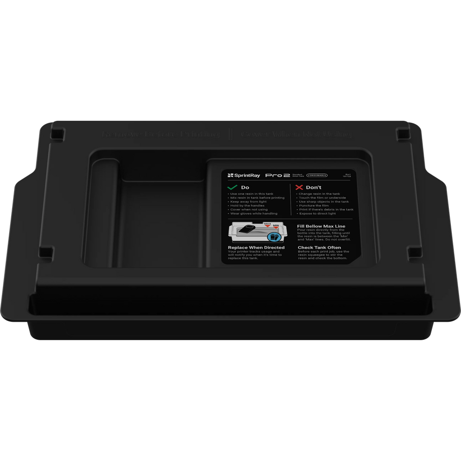 SprintRay Pro 2 Resin Tank Lid