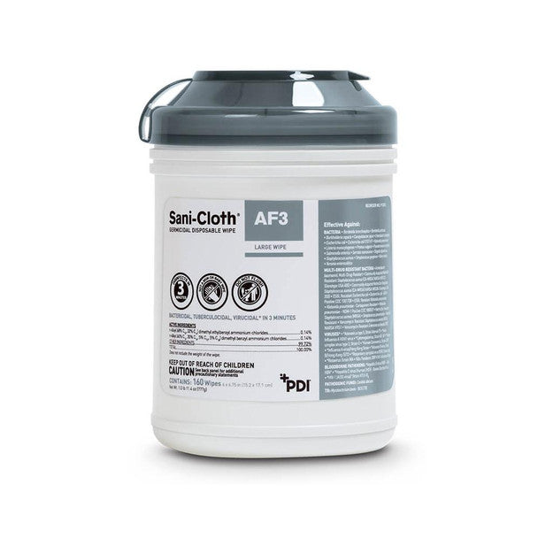 Sani-Cloth AF3 Wipes, Large (160)