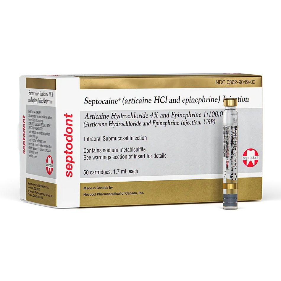 Septocaine® (Articaine HCI & epinephrine)