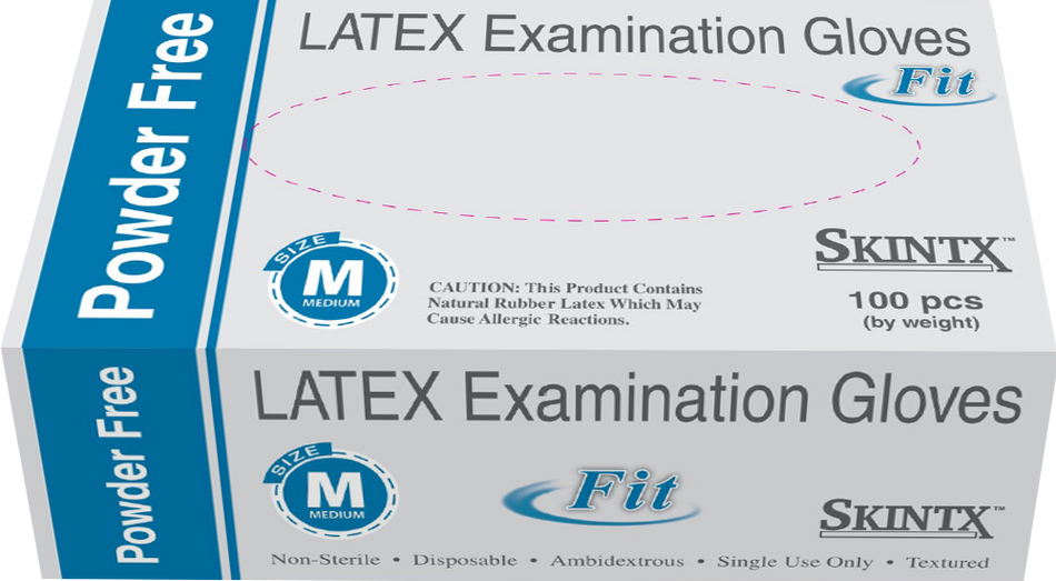 Skintx Latex Examination Gloves